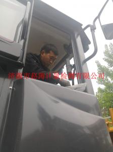 装载机安装现场